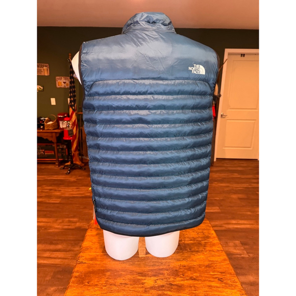 Men's The North Face Blue terra pack blue Puffer Vest l - Picture 2 of 2